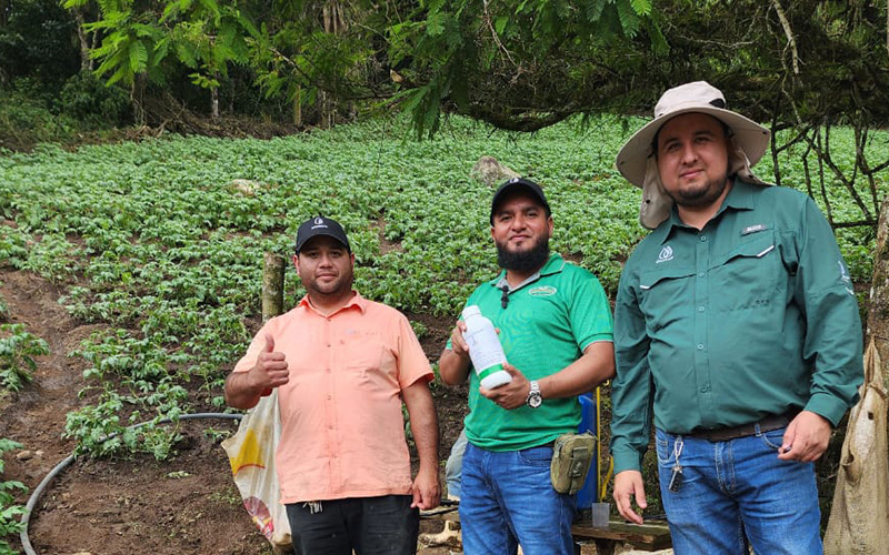 José Ángel Villagra | Productor de papa y hortalizas en Jinotega