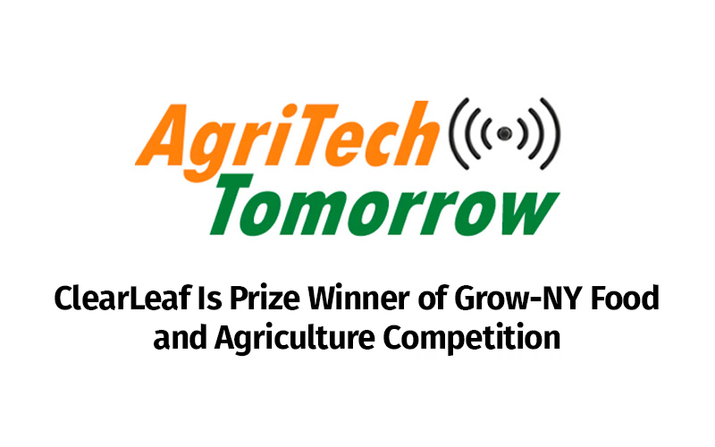 ClearLeaf Is Prize Winner of Grow-NY Food and Agriculture Competition
